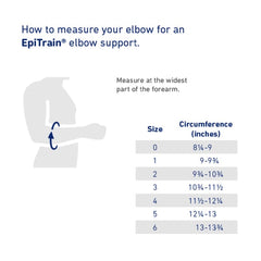 EpiTrain Elbow Support, Titanium
