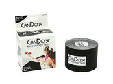 CanDo Kinesiology Tape 2” x 16.5 ft – Professional Muscle Support (Black)