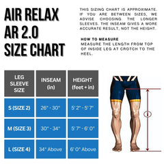AIR RELAX CLASSIC AR-2.0 LEG RECOVERY SYSTEM (110V US PLUG - TYPE A)