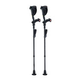 Ergobaum Black Mamba Carbon Fiber Crutches