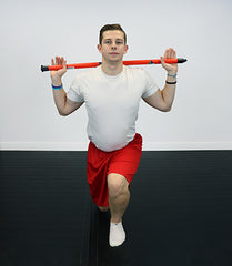 CanDo® Slim WaTE™ Bar - 36" - 3 lbs - Red