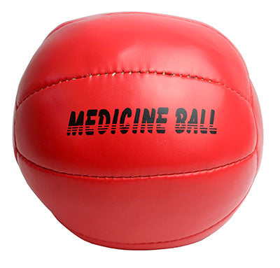 CanDo® Plyometric Medicine Ball - 7.5" Diameter - 4.4 lbs - Red
