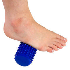 CanDo Massage Roll, 6.5 x 16 cm, Blue, Pair