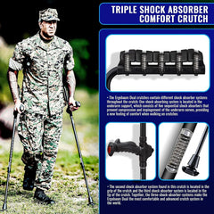 Ergobaum Dual Underarm Crutches