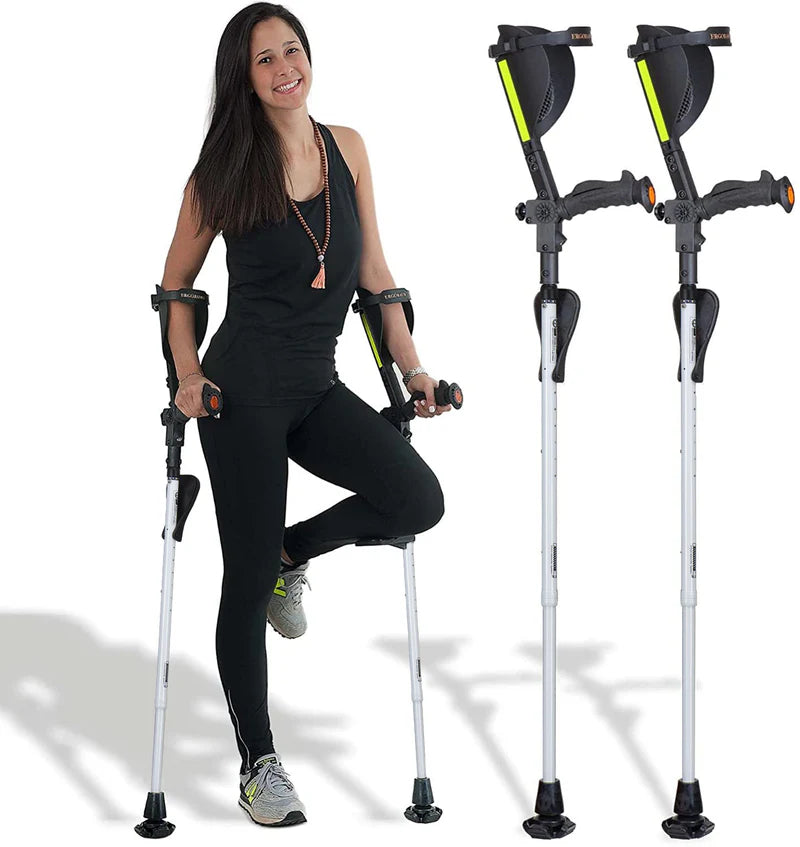 7G Ergobaum Adult Forearm Crutches