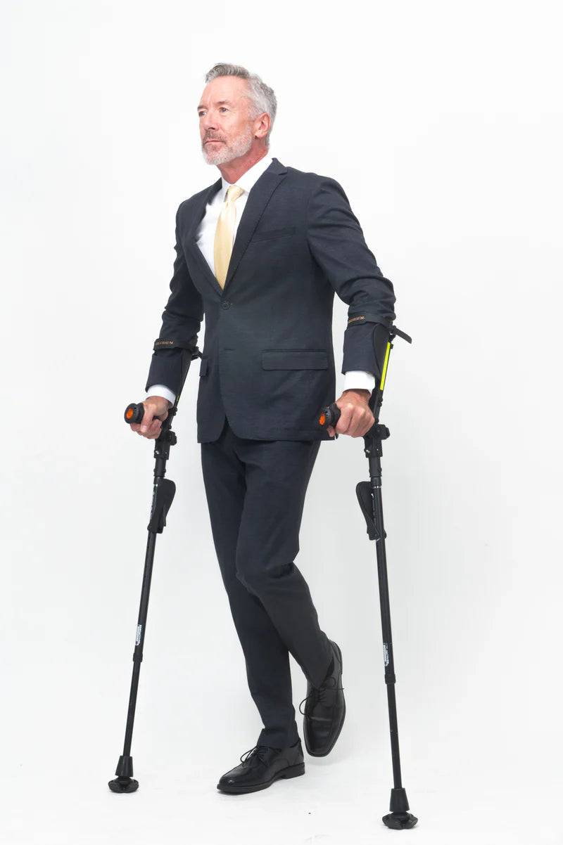 7G Ergobaum Adult Forearm Crutches