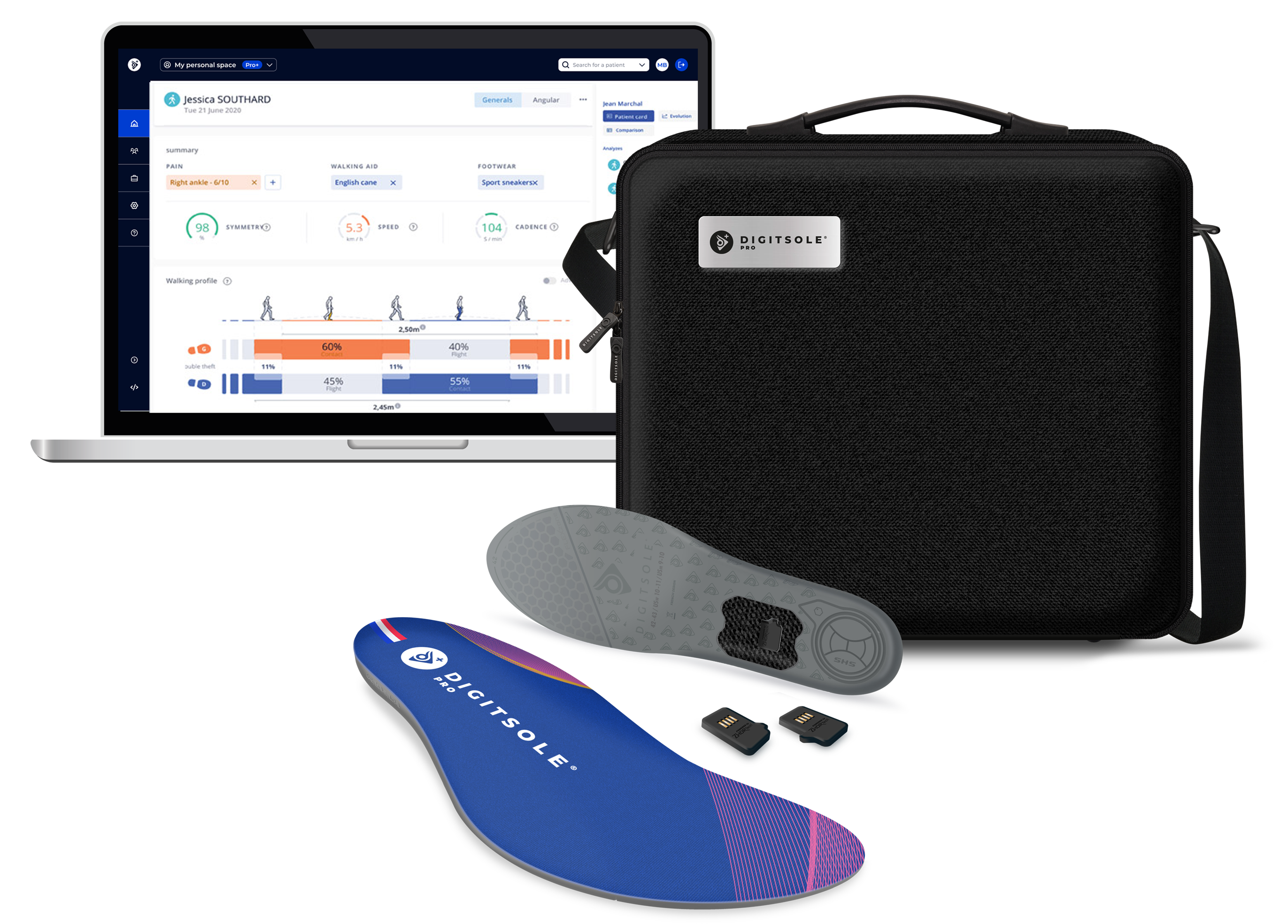 DIGITSOLE PRO (Conf.03_Walk 2.0 + Run + PRM)