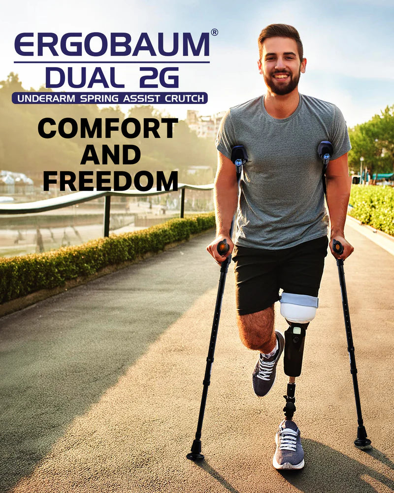 Ergobaum Dual Underarm Crutches