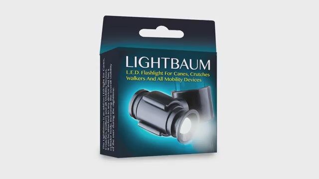 LightBaum 2G LED Flashlight for Canes & Crutches