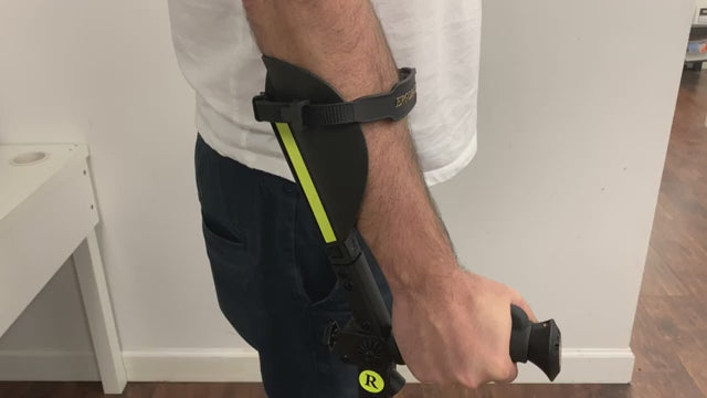 7G Ergobaum Adult Forearm Crutches
